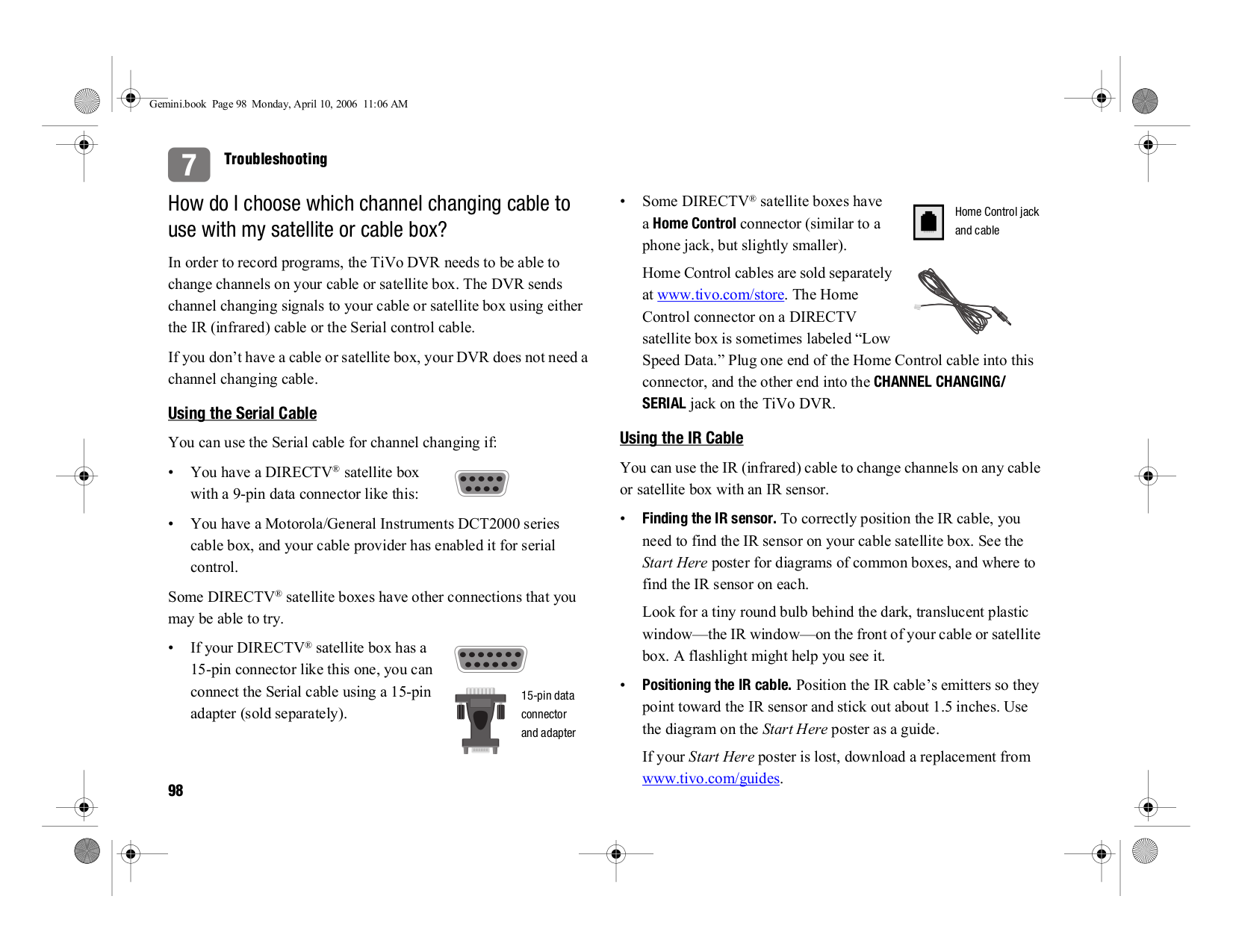 Tivo Tcd649080 Dvr User Manual